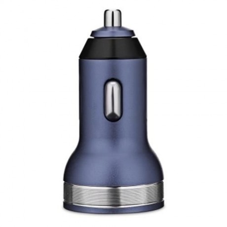 HSC 107D CAR CHARGER DUAL USB PORTS VOLTAGE MONITOR (SMASHING)