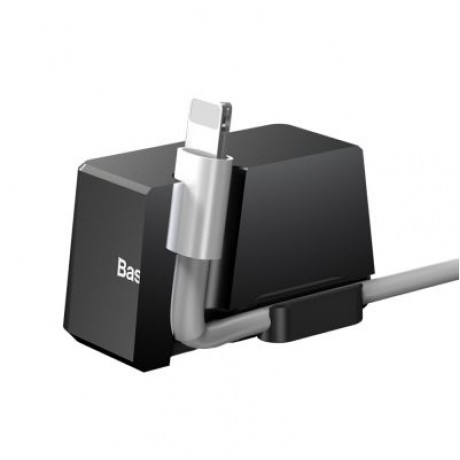 Baseus Quadrate Desktop Bracket 5V / 2A Oxidation for iPhone (BLACK)