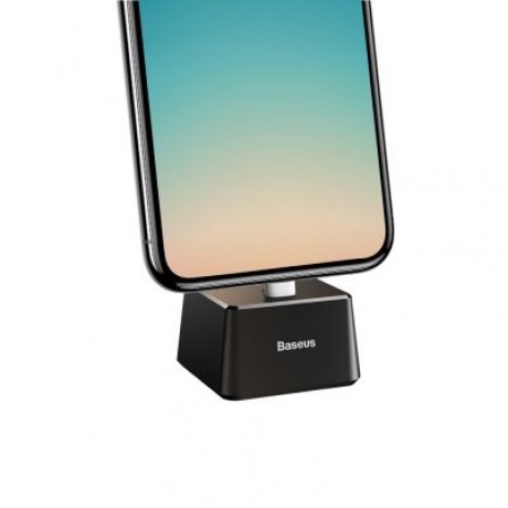 Baseus Quadrate Desktop Bracket 5V / 2A Oxidation for iPhone (BLACK)