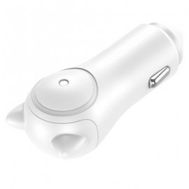 Baseus BSQC - 01 Adorkable Car Charger Double USB Output (WHITE)