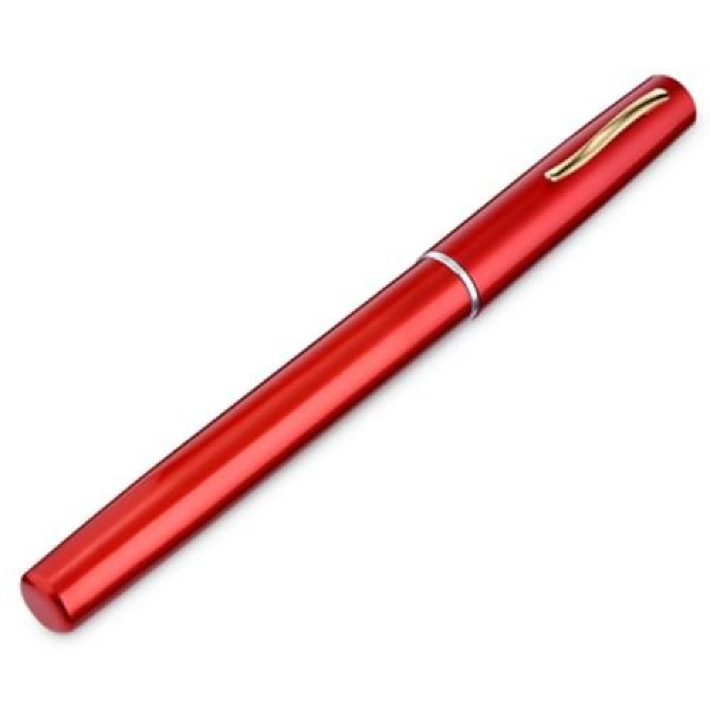 Y4516 MINI PORTABLE PEN SHAPE FISHING TACKLE COMBO (RED)
