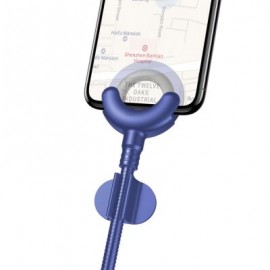 Baseus O-type Car Mount Cable 2.1A 0.8M for iPhone (BLUE)