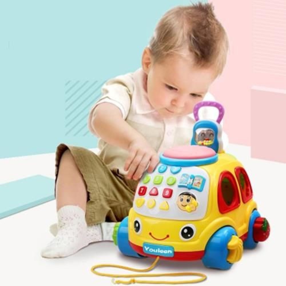YOULEEN EARLY TEACHING DRAGGING PHONE INTELLECTUAL TOY (DAISY)