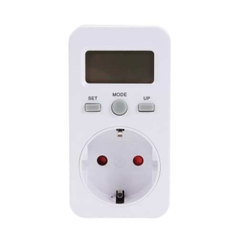 DIGITAL SMART PLUG ENERGY POWER MONITOR (WHITE)
