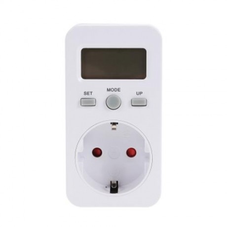DIGITAL SMART PLUG ENERGY POWER MONITOR (WHITE)