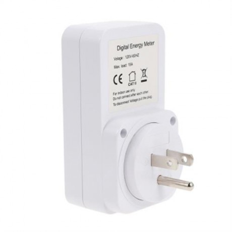 DIGITAL SMART PLUG ENERGY POWER MONITOR (WHITE)
