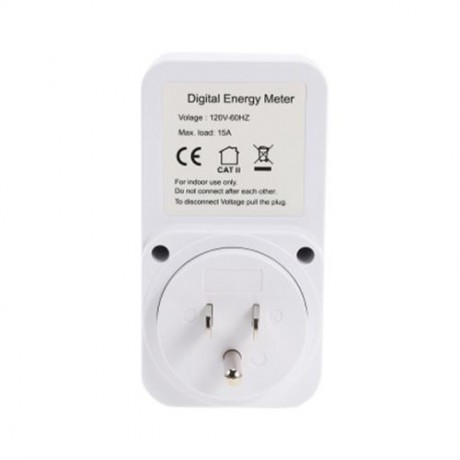DIGITAL SMART PLUG ENERGY POWER MONITOR (WHITE)