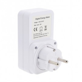 Digital Smart Plug Energy Power Monitor (WHITE)