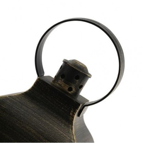 LED Flameless Candle Lantern Night Light Decoration Lighting (BRONZE)