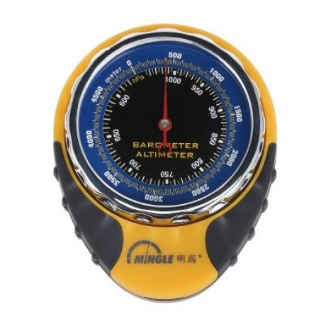 Multi-function Altimeter Barometer for Outdoor Sports (YELLOW AND BLACK)