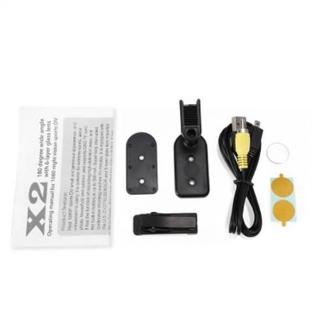 YINGCUN X2 PORTABLE 180 DEGREE PANORAMIC CAMERA (BLACK)