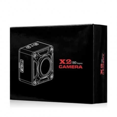 YINGCUN X2 PORTABLE 180 DEGREE PANORAMIC CAMERA (BLACK)