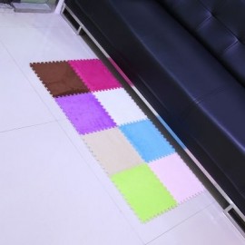 DIY Stitching Foam Carpet Mats Blanket Thicken Soft Pad (ROSE RED)