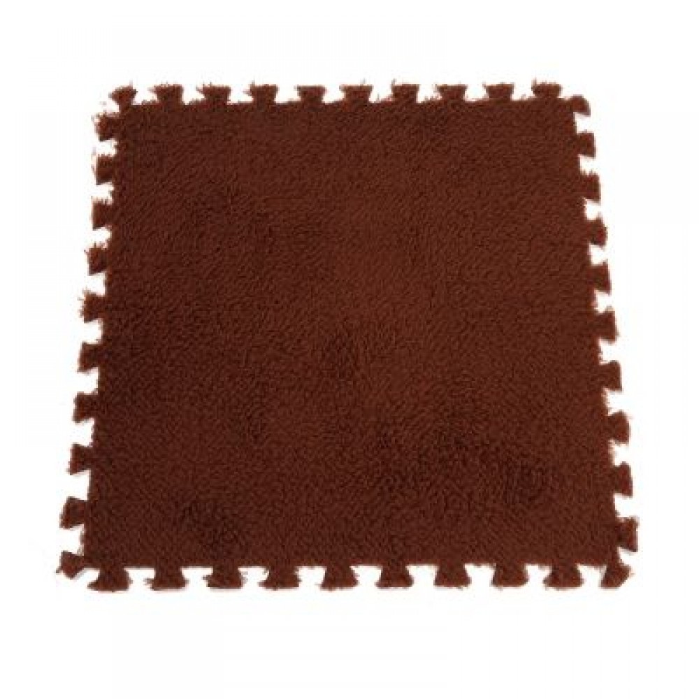 DIY Stitching Foam Carpet Mats Blanket Thicken Soft Pad (LIGHT COFFEE)