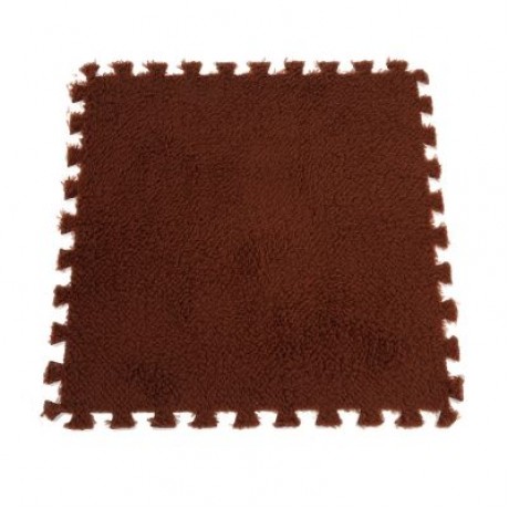 DIY Stitching Foam Carpet Mats Blanket Thicken Soft Pad (LIGHT COFFEE)