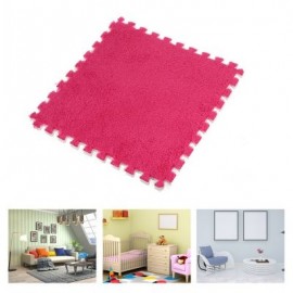 DIY Stitching Foam Carpet Mats Blanket Thicken Soft Pad (LIGHT COFFEE)