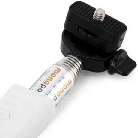 SELF TIMER CAMERA MONOPOD (WHITE)