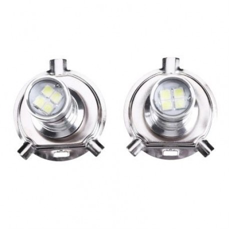 2PCS H4 20SMD 3030 100W 6500K -7000K LED Bulb for Car LED Fog Light Head Lamp DC12-24V (SI
