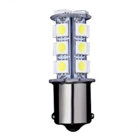 10PCS 1156 BA15S / 1141 / 1073 / 1095 BASE 18 SMD 5050 LED REPLACEMENT BULB 12V (WHITE)