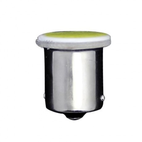 10PCS SUPER WHITE 1156 COB LED BULBS BA15S 12 CHIPS TURN SIGNAL/BRAKE/TAIL LIGHT (WHITE)