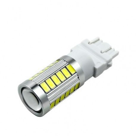2PCS 3157 5630 33-SMD Xenon White Daytime Running Lights Parking Lights DRL (WHITE)