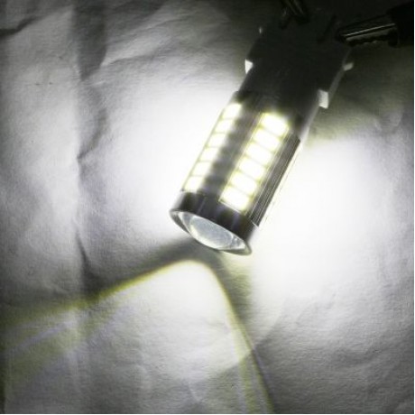 2PCS 3157 5630 33-SMD Xenon White Daytime Running Lights Parking Lights DRL (WHITE)