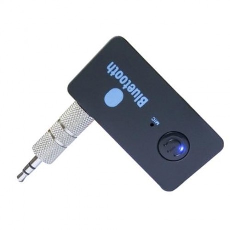 BLUETOOTH RECEIVER PORTABLE BLUETOOTH 4.1 CAR ADAPTER BLUETOOTH CAR AUX ADAPTER (BLACK)