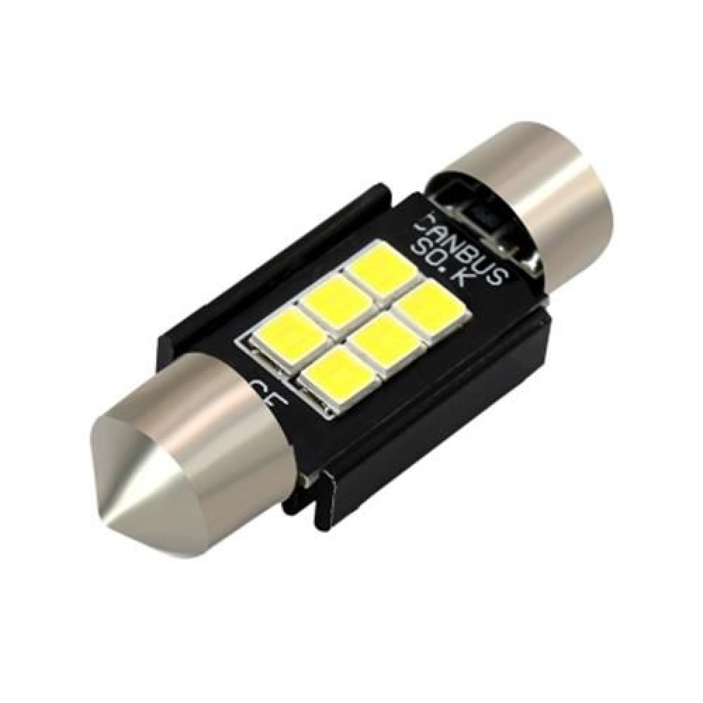 2PCS 36MM FESTOON 3030 OSRAM 6SMD LED DOME DOOR MAP TRUNK LIGHT CANUBS NO ERROR (WHITE) 2PCS 36MM FESTOON 3030 OSRAM 6SMD LED DOME DOOR MAP TRUNK LIGHT CANUBS NO ERROR (WHITE)