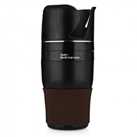 AUTO UNIVERSAL MULTIFUNCTIONAL HOLDER CUP PHONE SUNGLASSES (BLACK)