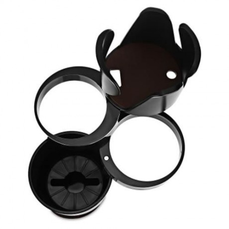 AUTO UNIVERSAL MULTIFUNCTIONAL HOLDER CUP PHONE SUNGLASSES (BLACK)