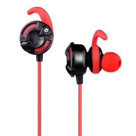 SOMIC G618 DUAL MICROPHONES IN-EAR GAMING EARPHONES EAR HOOK DESIGN / ON-CORD CONTROL / MU