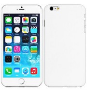 PC BACK COVER CASE FOR IPHONE 6 PLUS BLACK (WHITE)