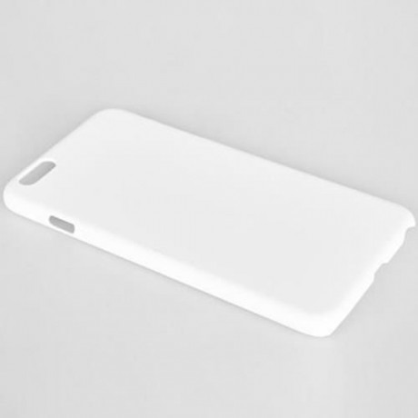 PC BACK COVER CASE FOR IPHONE 6 PLUS BLACK (WHITE)