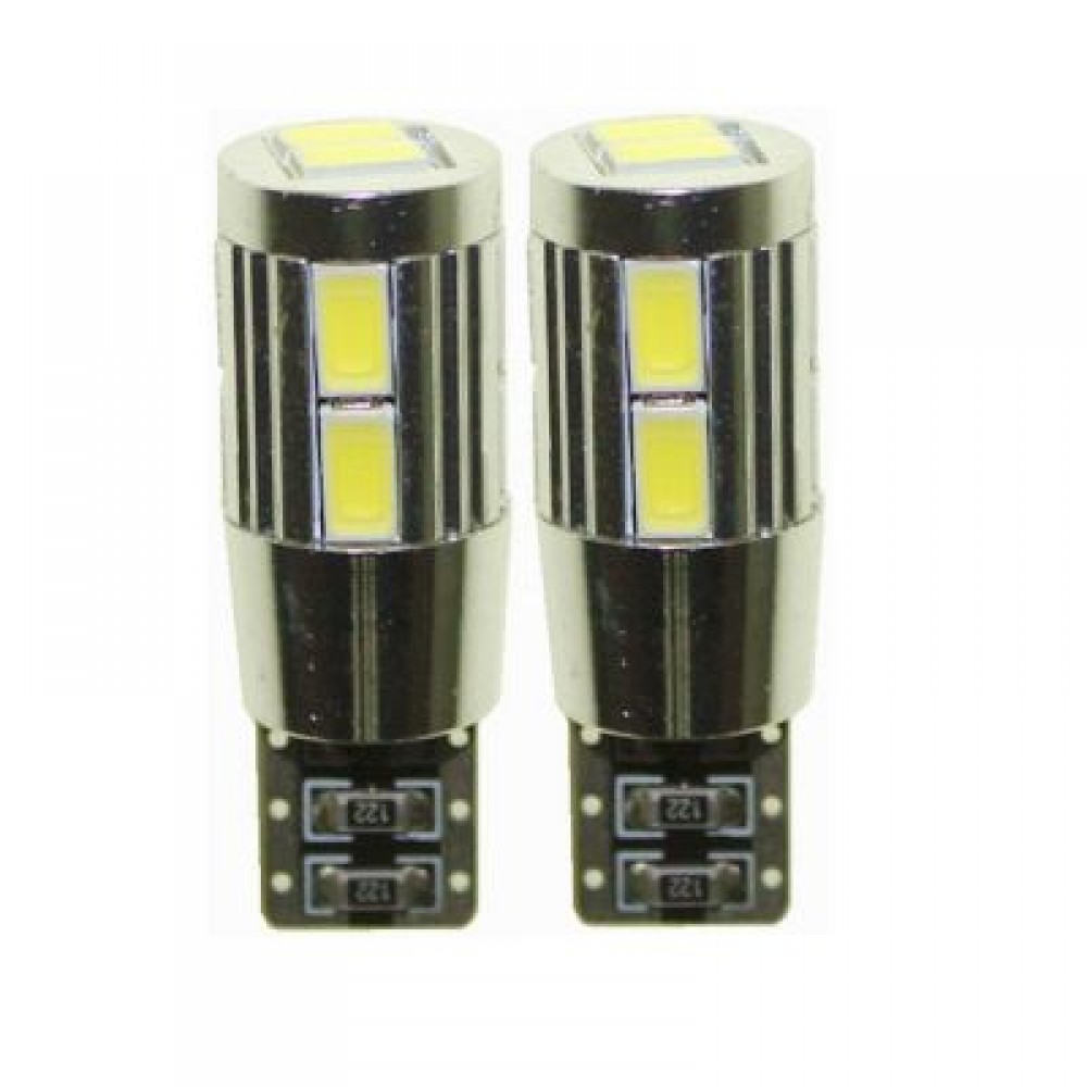 Sencart T10 W5W 10SMD 5630 Canbus LED White Light Car Turn Signal Corner Parking Lamp (DC Sencart T10 W5W 10SMD 5630 Canbus LED White Light Car Turn Signal Corner Parking Lamp (DC