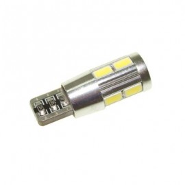 Sencart T10 W5W 10SMD 5630 Canbus LED White Light Car Turn Signal Corner Parking Lamp (DC 