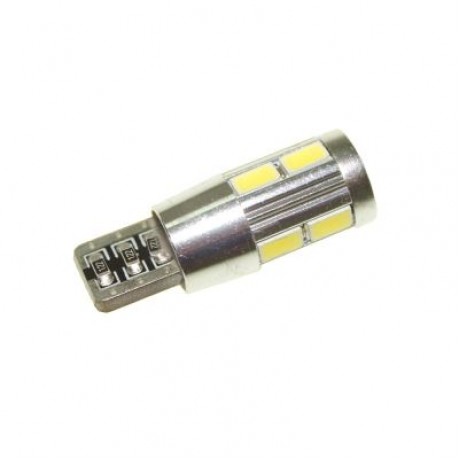 Sencart T10 W5W 10SMD 5630 Canbus LED White Light Car Turn Signal Corner Parking Lamp (DC 