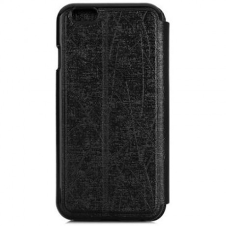 TPU AND PU COVER CASE FOR IPHONE 6  FOR IPHONE 6 BLACK (BLACK)