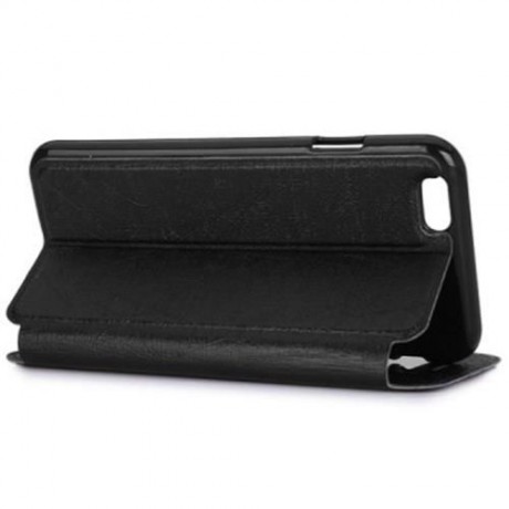TPU AND PU COVER CASE FOR IPHONE 6  FOR IPHONE 6 BLACK (BLACK)