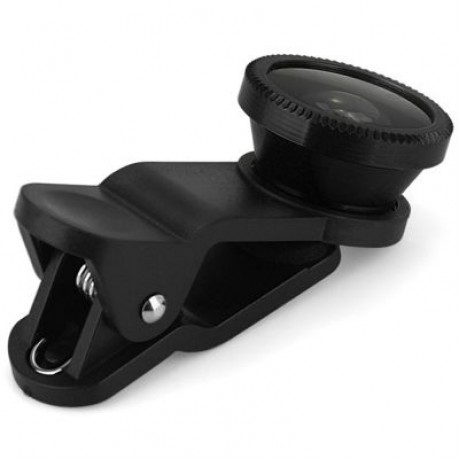Minismile 3-in-1 Fisheye and Wide Angle and Macro Phone Camera Lens Kit for iPhone X / 8 P