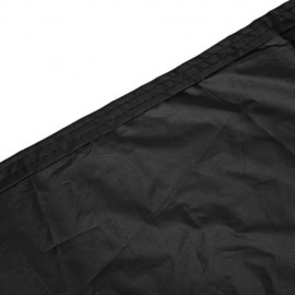 LEISE OUTDOOR 190T POLYESTER TAFFETA MOTORCYCLE COVER (BLACK)
