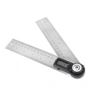 STAINLESS STEEL DIGITAL DISPLAY ANGLE RULER (GRAY)