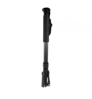 Three Feet Support Stand Carbon Fiber Tripod Monopod (BLACK)