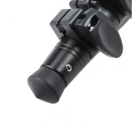 Three Feet Support Stand Carbon Fiber Tripod Monopod (BLACK)