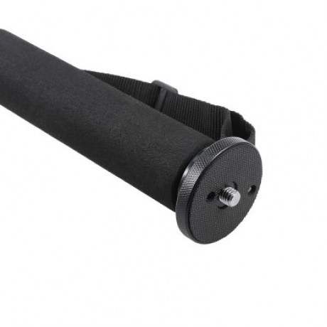 Three Feet Support Stand Carbon Fiber Tripod Monopod (BLACK)