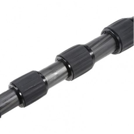 Three Feet Support Stand Carbon Fiber Tripod Monopod (BLACK)