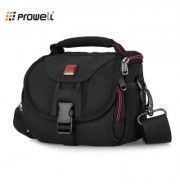 PROWELL DC21791C Nylon Camera Shoulder Travel Bag (BLACK)