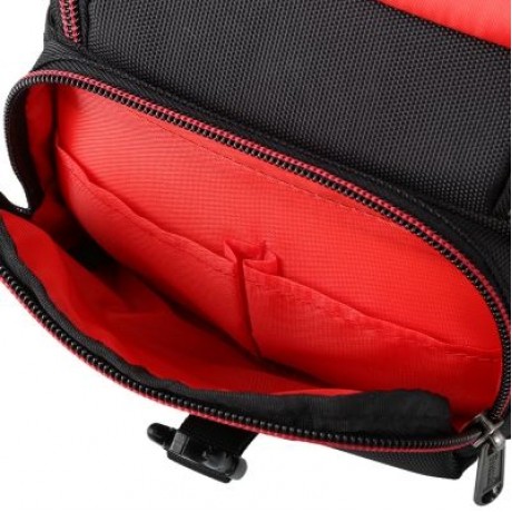 PROWELL DC21791C Nylon Camera Shoulder Travel Bag (BLACK)