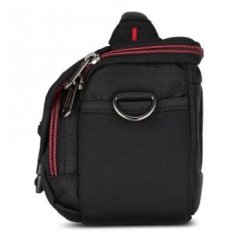 PROWELL DC21791C Nylon Camera Shoulder Travel Bag (BLACK)