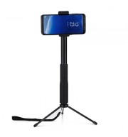 LEDISTAR LDX - 801 Multifunctional Aluminum Alloy Selfie Stick (BLACK)