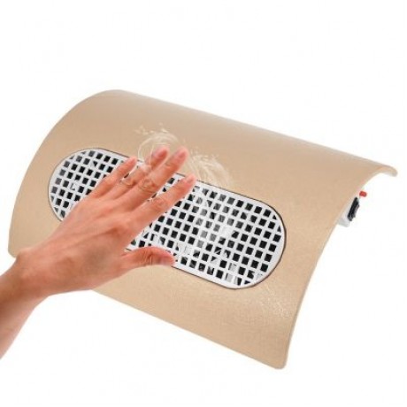 SF - 17 3 Fans Nail Dust Collector Manicure Machine (GOLD)